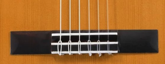 Bone Reinforcing Strips for Classical Guitar Tie Blocks