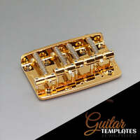 Gold Gotoh 203-B4 4 String Bass Bridges