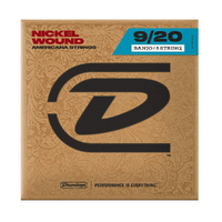 Dunlop Banjo Strings, DBN0920 Nickel Wound,  Light 5-String