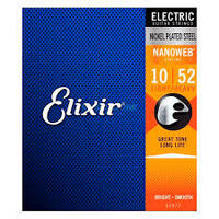 Elixir Light/Heavy 10-52 12077 Nanoweb Electric  