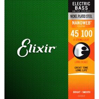 Elixir Bass  Light 45-100 14052 Nanoweb 