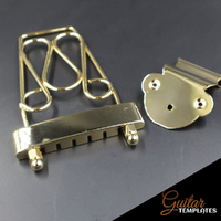 EAGLE - Gold Style Trapeze style tailpiece for arch top guitar