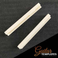 Steel String Compensated Bone Nut Blanks for Acoustic Guitar