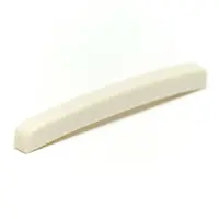 1000 Fender-Style Curved Bottom Nubone Nut Blank