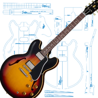 Gibson 335 Style Template