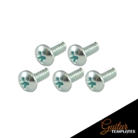 Machine Screw 4-40 Phillips Pan Head 9mm long - Zinc Plate (2)