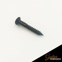 Black 3.5mm x 25mm Screws