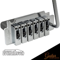 Wilkinson by Gotoh 54mm 2-Point Locking Saddle Satin Tremolo Bridge