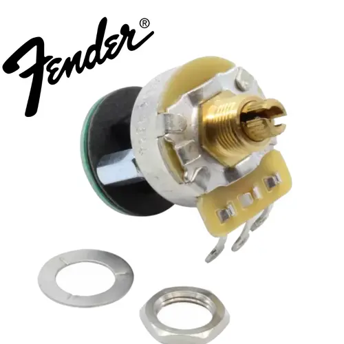 250K Fender® S-1, Knurled Shaft, 4PDT Potentiometer