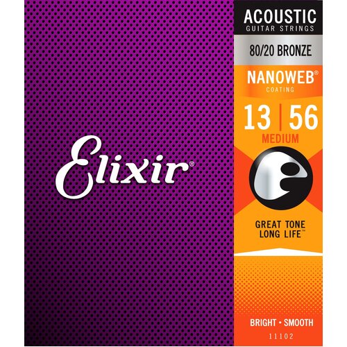 Elixir Medium 13-56 11102 Nanoweb 80/20   