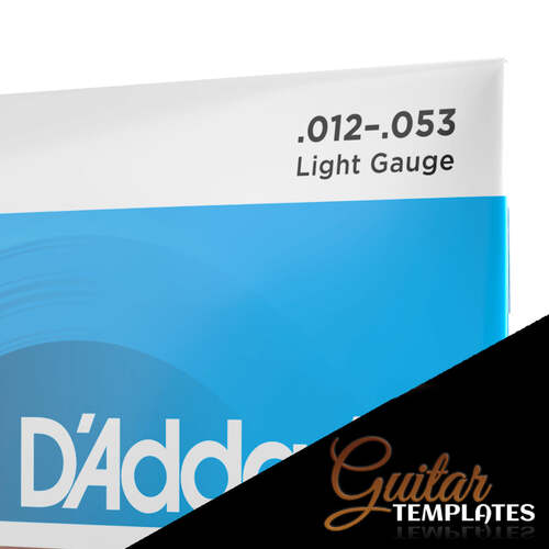 10-Pack D'Addario  12-53 Light EJ16 Phos Bronze 