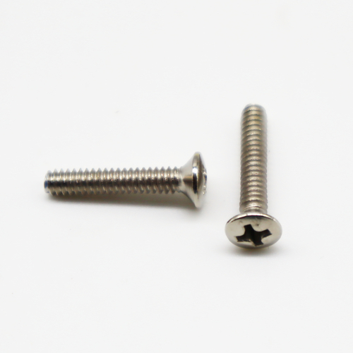 Countersunk Domed Phillips #6-32 19mm Machine Screw (2-Pack)