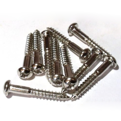 Tremolo Bridge Mount Screws - Dome Head 3.5mm x 20mm Chrome