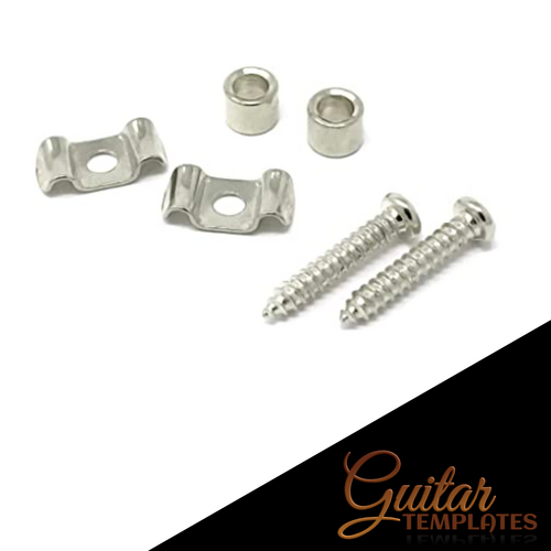 Gotoh String Retainers - M Style - Chrome