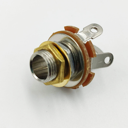 Short Thread M9 Output Jack With Gold Nut