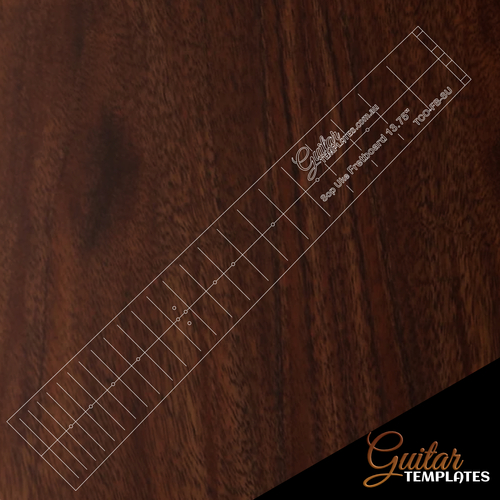 Ukulele Fretboard Templates - Soprano