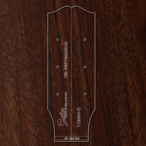 Melody Maker Style Headstock Template