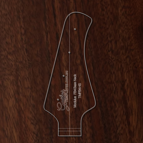 Modulus Flea Bass Headstock