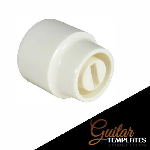 White Switch Tip Barrel Tel-Style Switch Tips - White