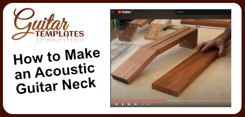 How to make a guitar neck with videos